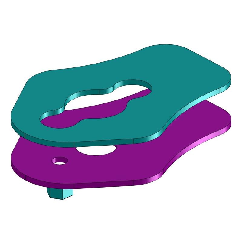 Support de plaque ras de roue Yamaha XSR 900